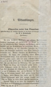 Neue Preussische Provinzial-Blätter, Folge III, Bd. XI, 1865