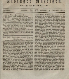 Elbinger Anzeigen, Nr. 97. Mittwoch, 5. Dezember 1832
