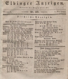 Elbinger Anzeigen, Nr. 36. Mittwoch, 7. Mai 1834