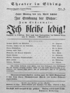 Ich bleibe ledig! - C. Blume