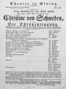 Christine von Schweden, oder: Die Thronentsagung - Vogel