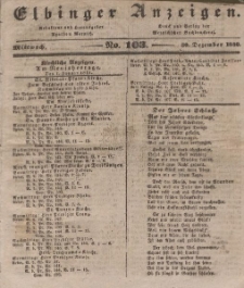 Elbinger Anzeigen, Nr. 103. Mittwoch, 30. Dezember 1840
