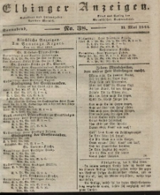 Elbinger Anzeigen, Nr. 38. Sonnabend, 11. Mai 1844
