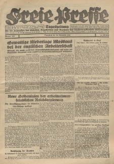 Freie Presse, Nr. 129 Sonnabend 10. September 1927 3. Jahrgang