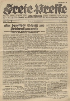 Freie Presse, Nr. 130 Montag 12. September 1927 3. Jahrgang