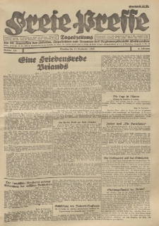 Freie Presse, Nr. 131 Dienstag 13. September 1927 3. Jahrgang