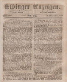Elbinger Anzeigen, Nr. 90. Mittwoch, 10. November 1847