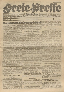 Freie Presse, Nr. 148 Montag 3. October 1927 3. Jahrgang