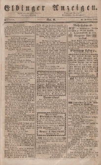 Elbinger Anzeigen, Nr. 8. Mittwoch, 26. Januar 1848