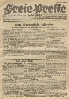 Freie Presse, Nr. 169 Donnerstag 27. October 1927 3. Jahrgang