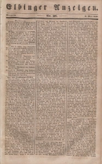 Elbinger Anzeigen, Nr. 38. Mittwoch, 10. Mai 1848