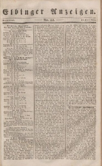 Elbinger Anzeigen, Nr. 51. Sonnabend, 24. Juni 1848