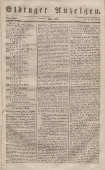 Elbinger Anzeigen, Nr. 67. Sonnabend, 19. August 1848