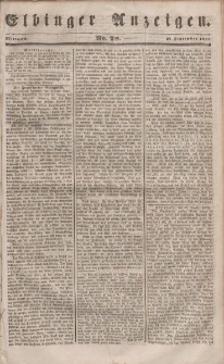 Elbinger Anzeigen, Nr. 78. Mittwoch, 27. September 1848