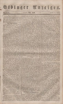 Elbinger Anzeigen, Nr. 80. Mittwoch, 4. Oktober 1848