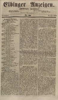 Elbinger Anzeigen, Nr. 59. Sonnabend, 21. Juli 1855