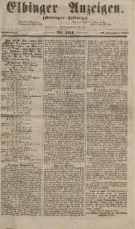 Elbinger Anzeigen, Nr. 104. Sonnabend, 22. Dezember 1855