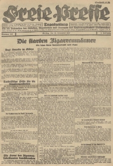 Freie Presse, Nr. 193 Freitag 25. November 1927 3. Jahrgang