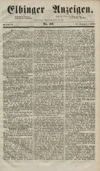 Elbinger Anzeigen, Nr. 99. Mittwoch, 10. Dezember 1851