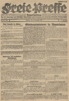Freie Presse, Nr. 205 Freitag 9. Dezember 1927 3. Jahrgang
