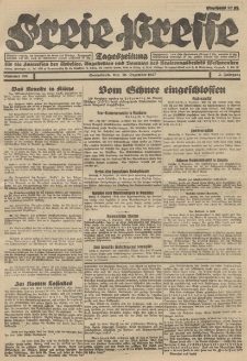 Freie Presse, Nr. 206 Sonnabend 10. Dezember 1927 3. Jahrgang