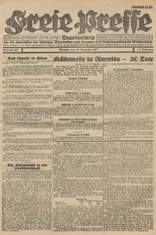 Freie Presse, Nr. 207 Montag 12. Dezember 1927 3. Jahrgang