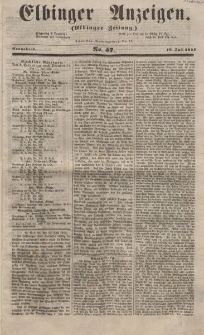 Elbinger Anzeigen, Nr. 57. Sonnabend, 16. Juli 1853