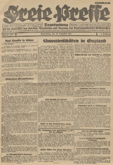 Freie Presse, Nr. 221 Donnerstag 29. Dezember 1927 3. Jahrgang
