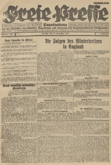 Freie Presse, Nr. 222 Freitag 30. Dezember 1927 3. Jahrgang