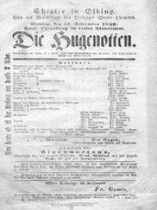 Die Hugenotten - Eugene Scribe