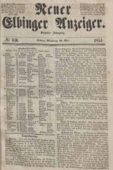 Neuer Elbinger Anzeiger, Nr. 646. Montag, 22. Mai 1854