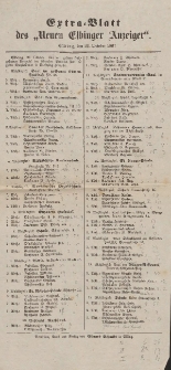 Neuer Elbinger Anzeiger, Sonnabend, 26. Oktober 1867