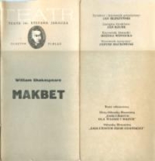 Makbet – program teatralny