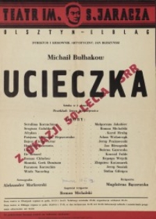 Ucieczka &ndash; afisz