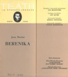 Berenika – program teatralny