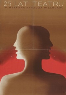 XXV-lecie Teatru im. Stefana Jaracza w Elblągu – plakat