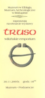 Truso: wikińskie emporium – zaproszenie na wystawę