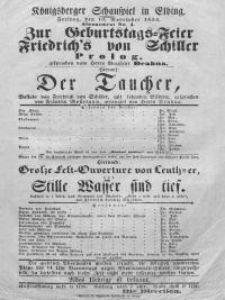 Der Taucher - Friedrich Schiller