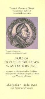 Polska przedrozbiorowa w medalierstwie - zakładka