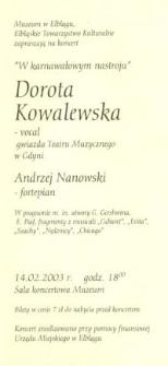 W karnawałowym nastroju – koncert