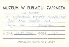 Koncert artystów szwajcarskich – zaproszenie