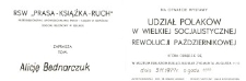 Die Beteiligung von den Polen an der Großen Sozialistischen Oktoberrevolution - Einladung zur Ausstellung