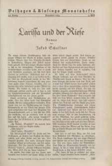 Velhagen & Klasings Monatshefte. Dezember 1934, Jg. XLIX. Heft 4.