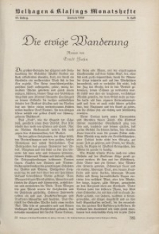 Velhagen & Klasings Monatshefte. Januar 1939, Jg. LIII. Heft 5.