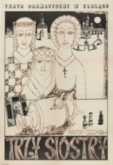 Trzy siostry – plakat teatralny