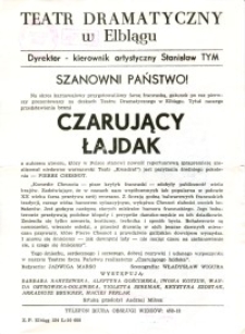 Czarujący łajdak &ndash; ulotka