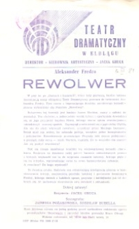 Rewolwer - ulotka