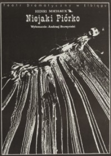 Niejaki Piórko – plakat