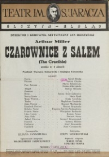 Czarownice z Salem – afisz