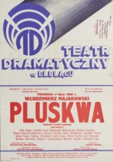 Pluskwa – afisz